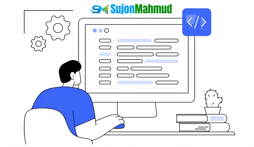 Professional web developer in Bangladesh working on website design